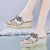 Woman Slippers Open Toe Slides Platform Slip-resistant Shoes for Women Thick Sandals Unique On Sale Korea Style Casual Sandal