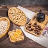 Многофункциональный бамбуковый поднос для подачи