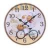 Silents None-Ticking Clocks Decorative Clock Battery Operated Wall Clock for Living Room Kitchen Home Office Decors