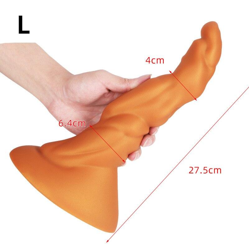 Имитация мягкой анальной пробки, силиконовый анальный расширитель, устройство для мастурбации, секс-игрушки для взрослых, ремешок на пенис, реалистичный фистинг члена