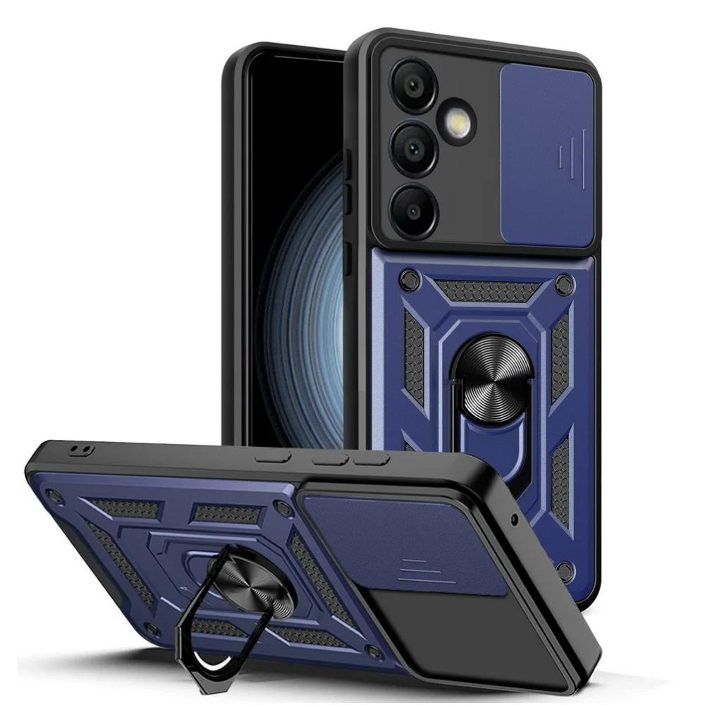 Военный защитный чехол для камеры Samsung Galaxy S24 S24 Ultra S23 S22 Plus S21 S20 с гибридным кольцом-подставкой, противоударная полная защита
