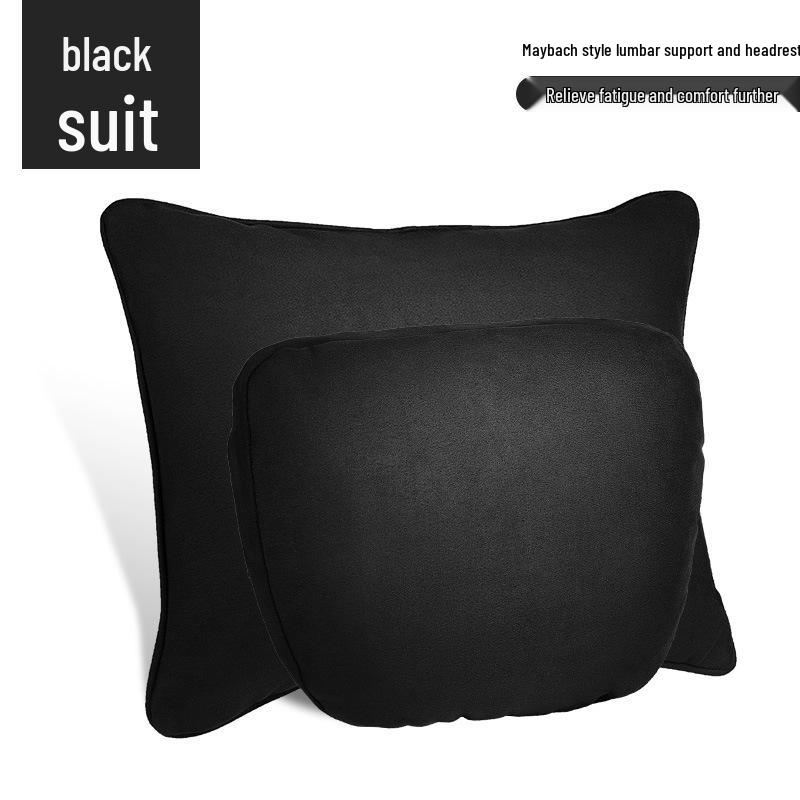 Пара подушек подголовника и поясничной поддержки для автомобиля Mercedes-Benz Maybach
