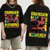Chainsaw Man Denji T Shirt Unisex's Aesthetic Graphic T-shirts Unisex WoUnisex Fashion Oversized Short Sleeve T-shirt Harajuku Kawaii Couple Tees