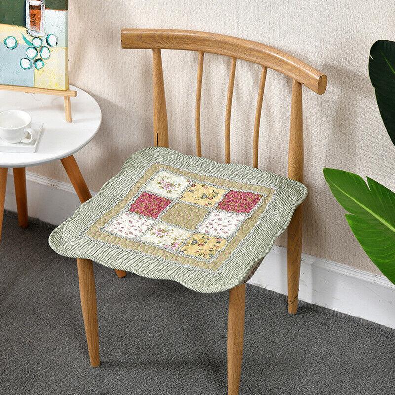 Подушка для стула с завязками, подушка для стула, фермерский дом, цветочное кухонное обеденное сиденье G