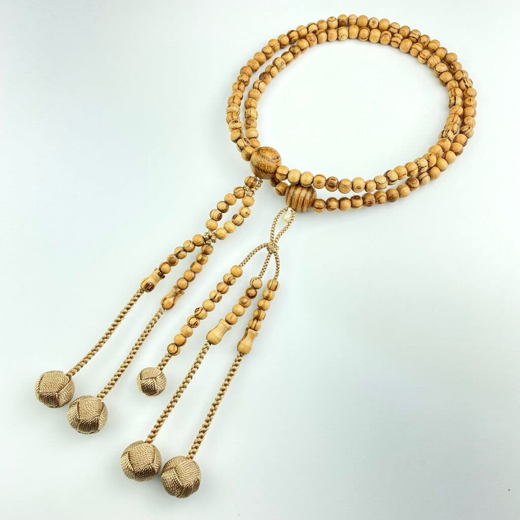 Мёрэнка молитва секты Ничирен деревянная молитва подходит для мужчин и размера тигровые плетеные четки молитвенный мешочек для четок из натурального дерева Одаваку санскрит