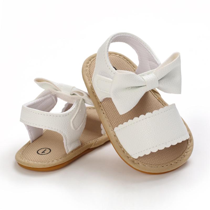 Summer Baby Sandals 0-1 Years Old Learning Footwear Soft Glue Bottom Baby Shoes Breathable Princess Shoes