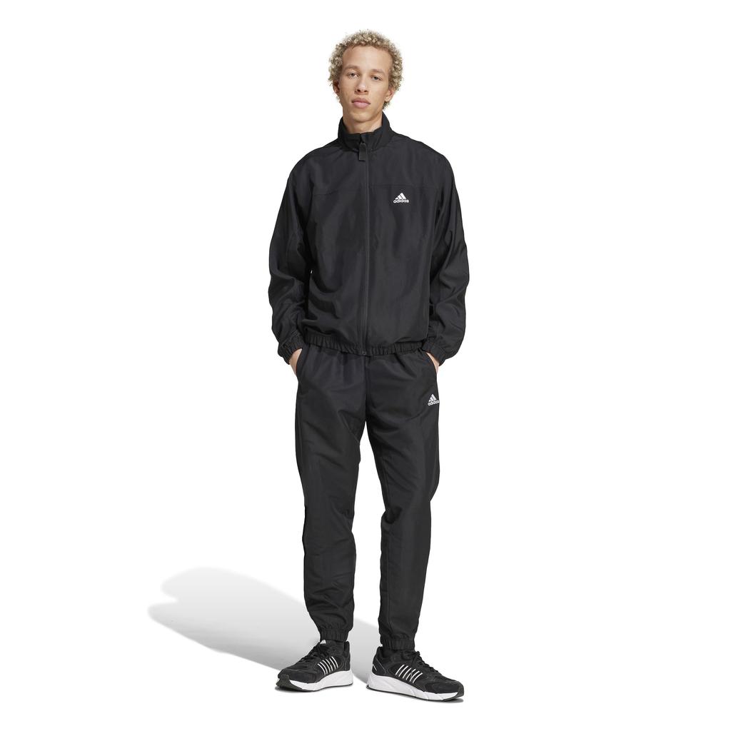 Adidas JSH80 Woven Colorblock Tracksuit Black Men's Set, (IX1276)