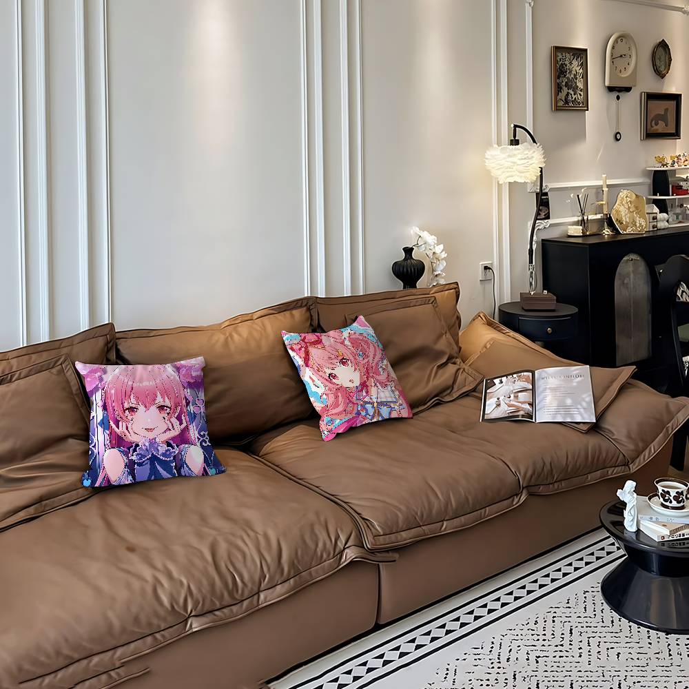 A-Айри Момои Мультяшная Наволочка Декоративная Наволочка для Дивана Автомобиля Рождественский Подарок 40x40см 45x45см