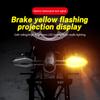 Motorcycle Projection Turn Signal Electric Vehicle Ground Light Symphony Atmosphere LED Atmospheric Turn Light Highlight Warning