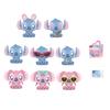 MINISO x Disney Коллекция Признание в любви Стича Подвеска из флока Mystery Boxes Отдельная Mystery Box/Полная коробка 8 шт. Кукла