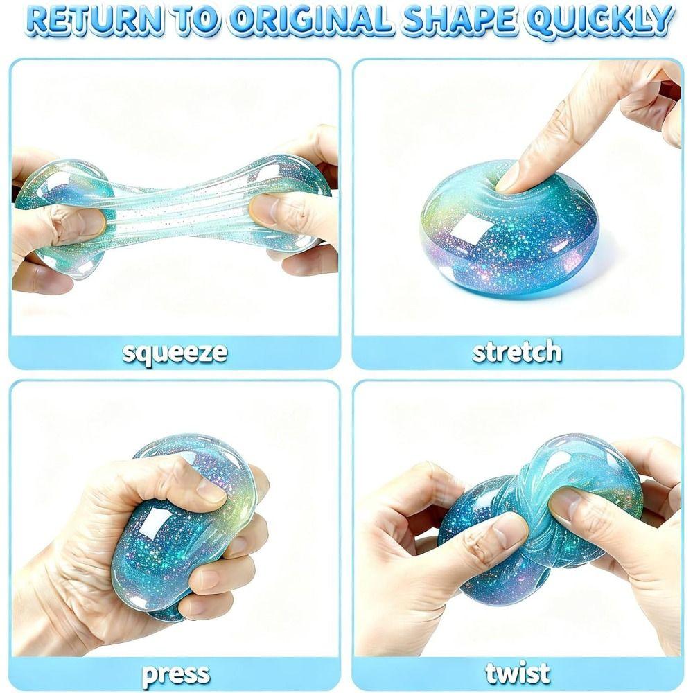 Slow Rising Maltose Squeezable Toy Non-Bounce Squishy Toy Gift Fidget Toy Kids