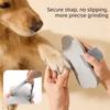 Adjustable Strap Pet Claw Grinder Elastic Dog Scratch Pad  Pet Grooming Cleaning