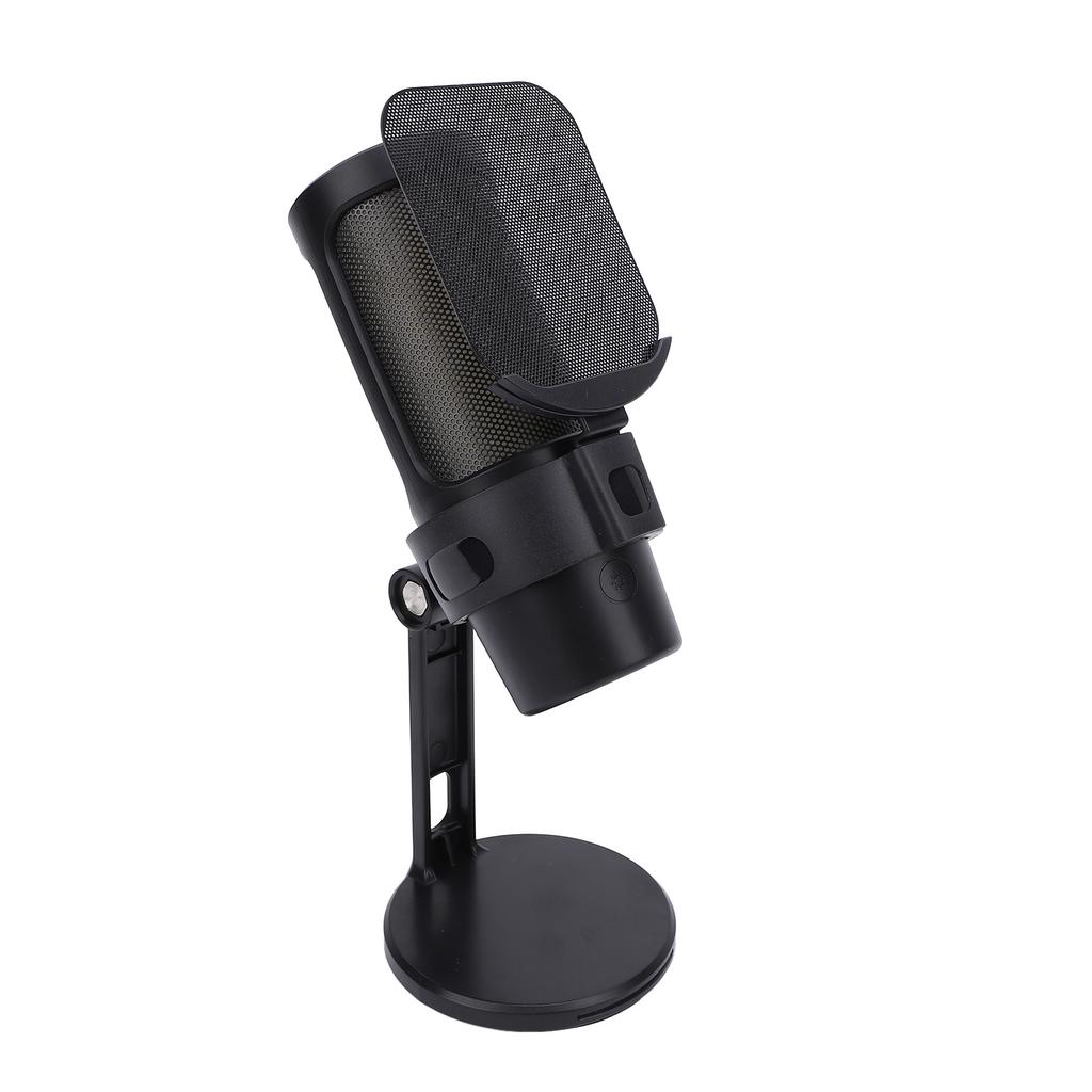 Игровой микрофон USB ПК микрофон конденсаторный микрофон с функцией быстрого отключения звука крепление для амортизатора поворотный ключ усиления для