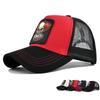 Нашивки Аниме Бейсболки Мужские Женские Snapback Кепки Уличная Одежда Хип-Хоп Кепки с Козырьком Сетчатые Дышащие Кепки Папа Солнцезащитные Кепки Унисекс Кепки Тракеры