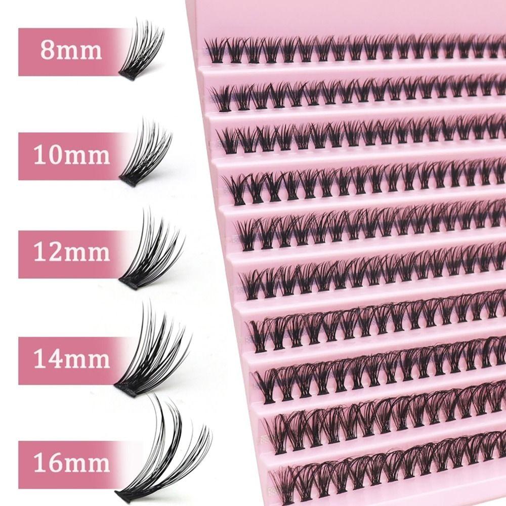 40D 8/10/12/14/16 мм прививка ресниц, смешанный лоток, индивидуальный кластер ресниц для женщин, красота