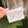 Женские прозрачные акриловые серьги Bemir Flower с бусинами и жемчугом, цвет Аврора