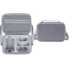 Portable Carrying Case for Drones PU Storage Bag with Shoulder Straps and Handle Accessories