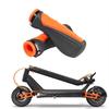 Soft Rubber Cycling Handle Grips Orange Black Electric Scooter Handlebar  Outdoor Sports