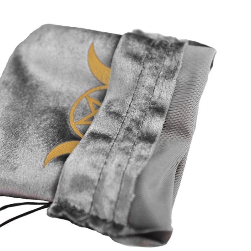 Мешочек на шнурке для карт настольной игры, карт Таро, карт Оракулов, мешочки для рун, мешочек для хранения аксессуаров для гаданий