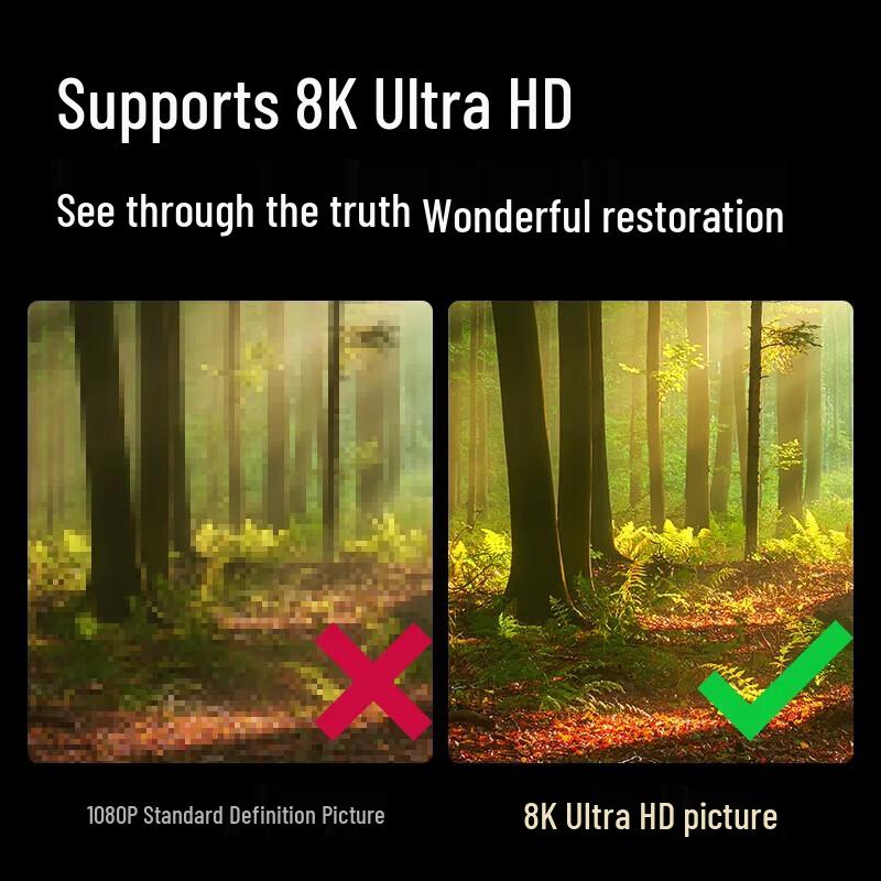 deli 84-inch 16:9 8K UHD Hanging Projector Screen