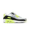 Nike Air Max 90 для школьников 'Volt' (унисекс) Белый / Серый с частицами / Вольт Детские беговые кроссовки CD6864 101
