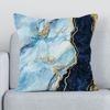 Чехол на подушку для стула x Черный Золотой Мрамор Наволочка Короткий Плюш Наволочки для Кровати Кресел для Отдыха Осенний Декор Диван