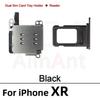 AiinAnt Double Dual Sim Card Reader Holder Adapter Connector Flex Cable For iPhone XR 11 12 13 Pro Max Phone Parts