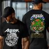 Двусторонняя футболка Anthrax Band Tour Australia 2026 Унисекс
