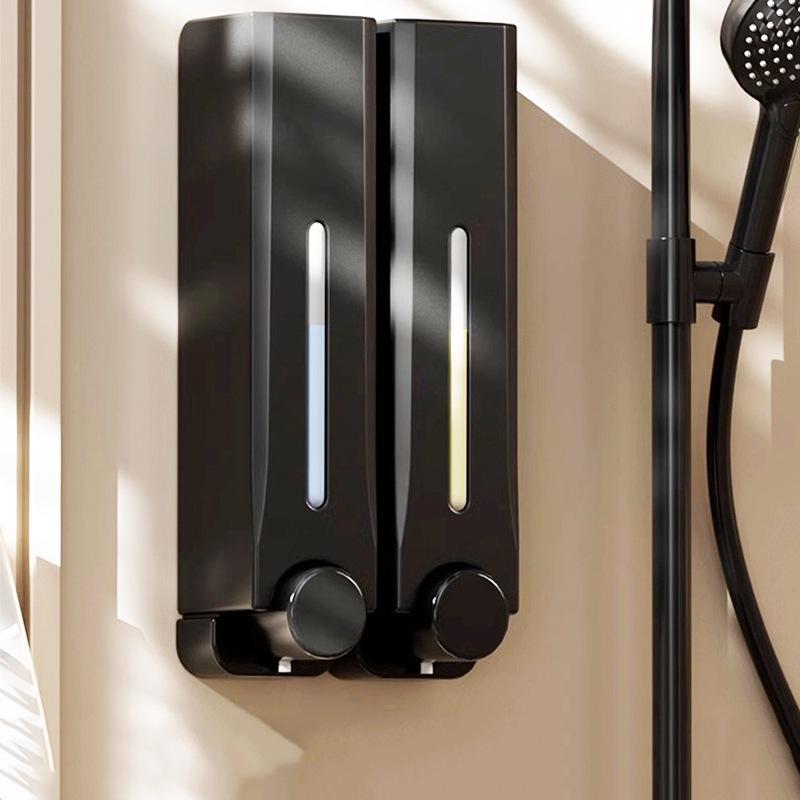 Настенный дозатор мыла и шампуня для ванной комнаты