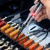 Automotive Test Light 5-90V Digital LED Circuit Tester With Voltage Display, Auto Bidirectional Light Tester, Electrical Voltage Tester With Extended