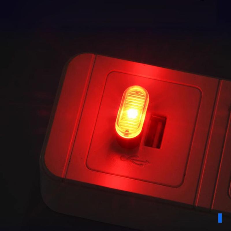 Автомобильная USB радужная подсветка салона, светодиодная подсветка пола для модификации автомобиля, беспроводной декор, мини-лампа без проводов
