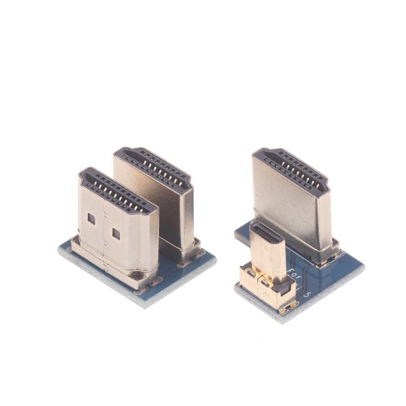 Micro 1.4 Male To Male Bidirectional Connector Adapter For Raspberry Pi 4B 3B Monitor Projector Video Transmission