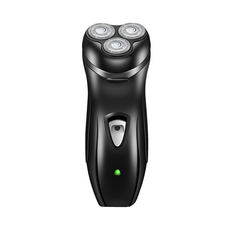 Аккумуляторная плавающая электробритва с тремя лезвиями для мужчин — удобная и моющаяся