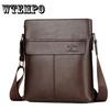 Men's Shoulder Bag Men Messenger Bag Leather Handbag Casual Messenger Bag Business Briefcase