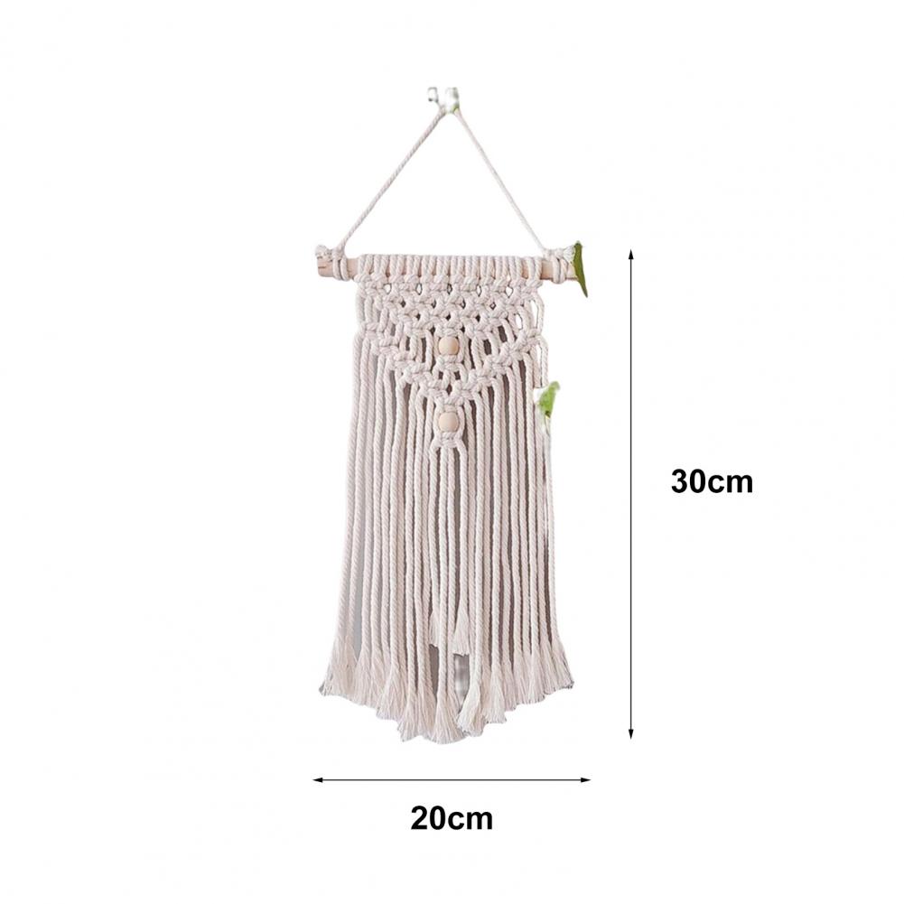 Макраме Настенное Панно Бохо Гобелен Тканый Богемный Настенный Декор Ручное Ткачество Ландшафтный Настенный Гобелен украшение дома