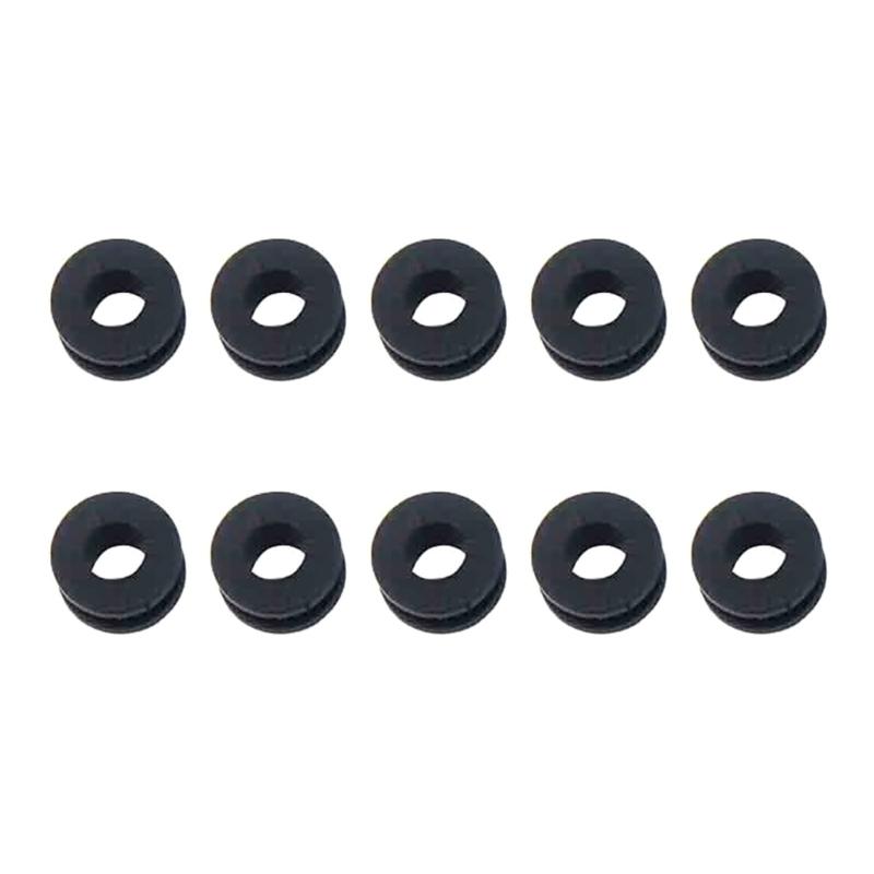 10 шт. Резиновые втулки-прокладки для боковых крышек мотоцикла, обтекатели для CBR 600RR 600