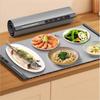 HOMEFISH Portable Electric Food Warming Tray Foldable Warm Mat with 3 Temperature Settings Fast Full Surface Heating for Parties