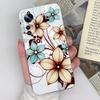 For Xiaomi Black Shark 1 2 3 4 5 Pro 12 12S 12X 12T 13 15T Elegant Flower Phone Case Soft Transparent Silicone Shockproof Shell For Xiaomi Bumper Capa