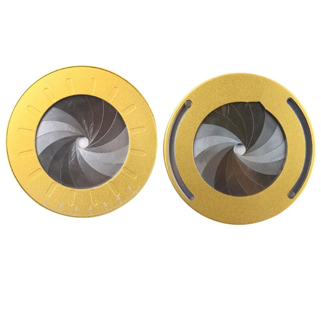 Круглый инструмент для измерения инструментов из нержавеющей стали, креативная линейка для рисования