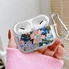 Красивый чехол с цветочным узором для Airpods 2 Pro2 3 1 Pro3 4 Pro, прозрачные чехлы-крышки для наушников
