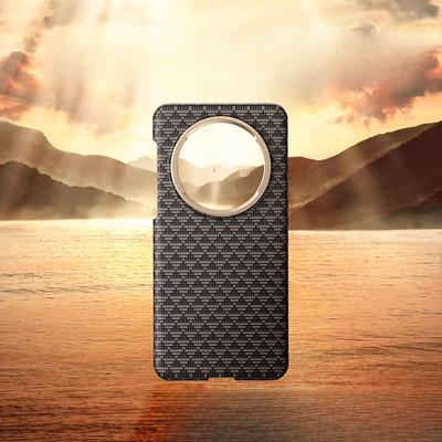 Подходящий для Huawei Mate70Pro кевларовый чехол с узором и матовый высококлассный противоударный защитный чехол для Mate60pro