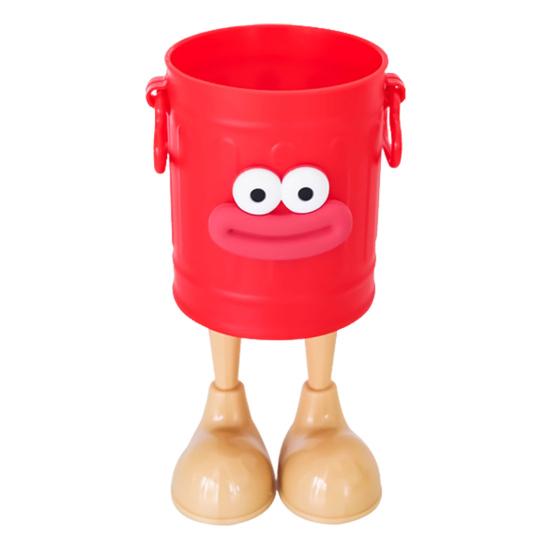 Pen Holder Retro Sausage Mouth Design Cartoon Shape Pen Container Multifunctional Desk Organizer School Supplies