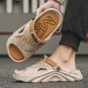 Fashion Fashion Men Outdoor Sandals Slippers Beach Comfortable Thick Sole Clogs Men Casual Shoes Garden Shoes Men Women Beach Sandals