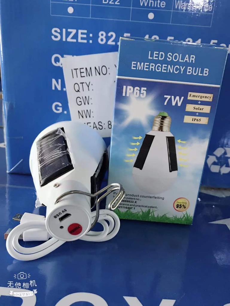 New Design Solar Camping Light 7W 12W IP65 Waterproof Portable Lanterns USB Rechargeable Emergency Solar Camping Garden Light