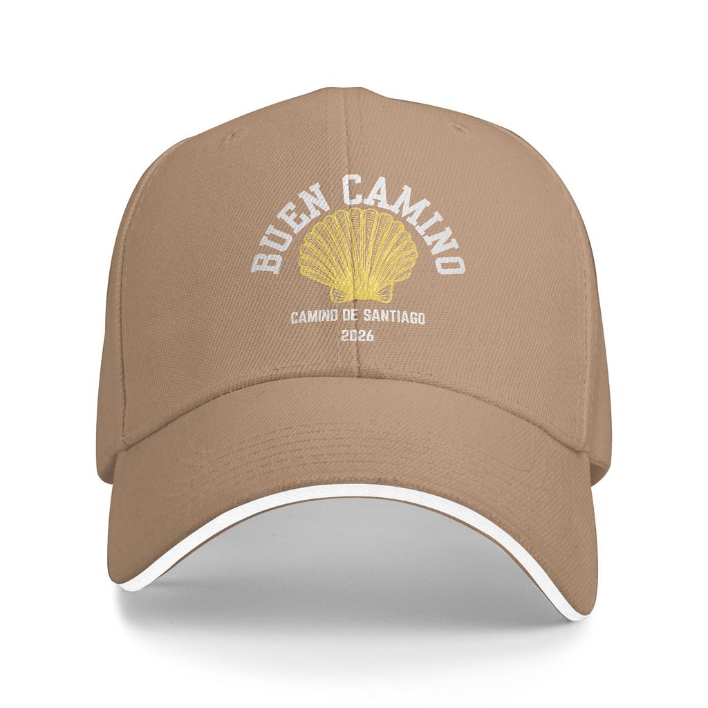Винтажная Бейсболка Camino De Santiago Унисекс Стиль Snapback Кепка для улицы Гольфа Регулируемая Посадка Солнцезащитные Кепки