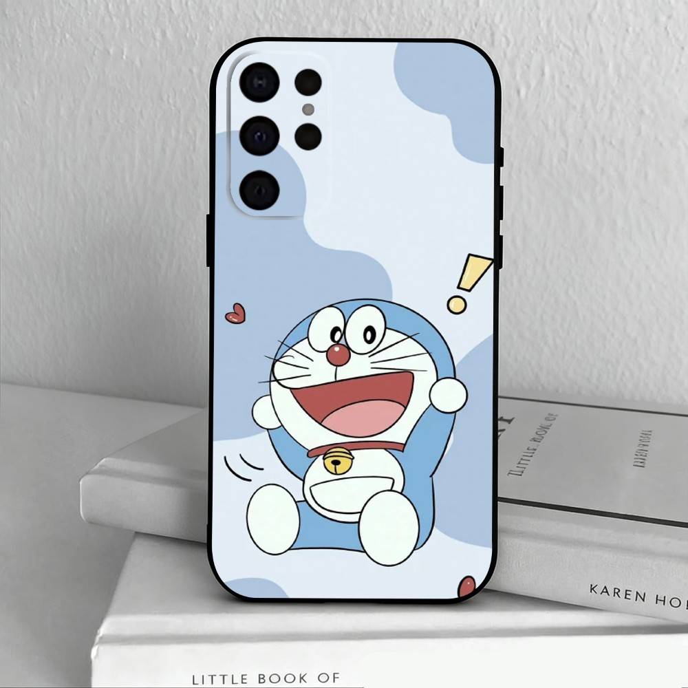 C-CARTOON D-Doraemon C-cute Phone Case For Samsung S25,S24,S21,S22,S23,S30,Ultra,S20,Plus,Others Soft Black Case