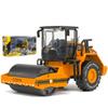 1/50 Scale Model Set for Decorative Souvenir Vehicle Model Die Casting Alloy Road Rolling Structure, Single Cylinder Roller Construction Vehicle