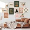 Christmas Tree Garland Decor Posters Merry Christmas Canvas Painting Nordic Poster Holiday Room Wall Art Picture For Home Decor