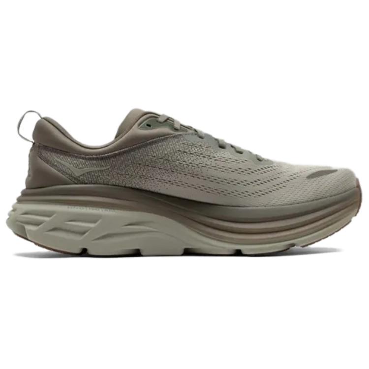 HOKA Bondi 8 Slate Barley Мужские Кроссовки Зеленые 1123202-SBRL