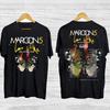 Классическая футболка Maroon 5 Tour Love is Like 2025 Хлопок Мужская Все Размеры 20D1162 Унисекс